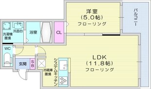 エクレールの物件間取画像